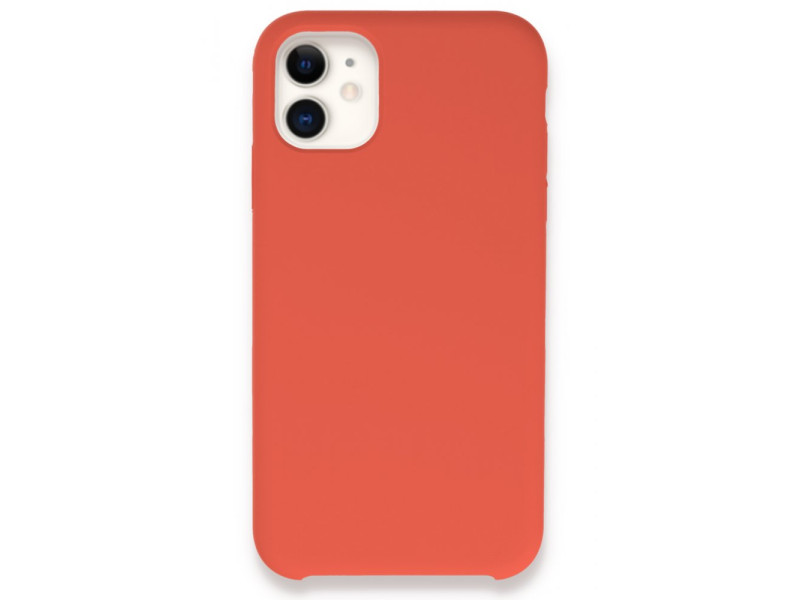 Newface iPhone 11 Kılıf Lansman Legant Silikon - Turuncu