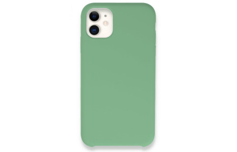 Newface iPhone 11 Kılıf Lansman Legant Silikon - Yeşil