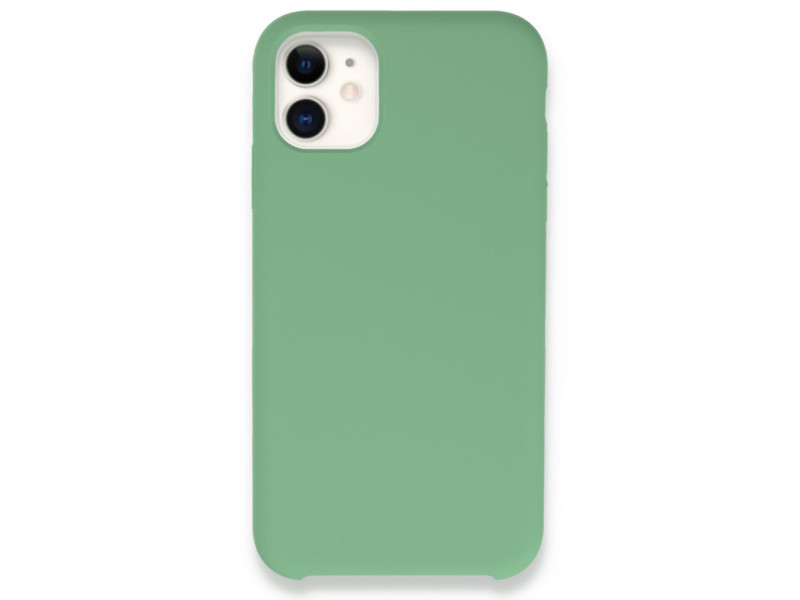 Newface iPhone 11 Kılıf Lansman Legant Silikon - Yeşil