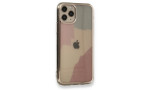 Newface iPhone 11 Pro Kılıf Çiçekli Silikon - Buz Mavi