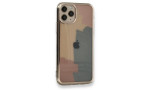 Newface iPhone 11 Pro Kılıf Çiçekli Silikon - Kırmızı
