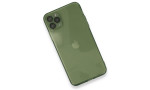 Newface iPhone 11 Pro Kılıf Fly Lens Silikon - Yeşil
