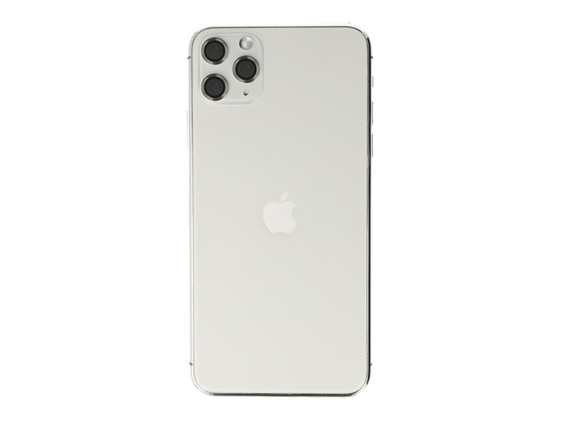Newface iPhone 11 Pro Max Metal Kamera Lens - Gri