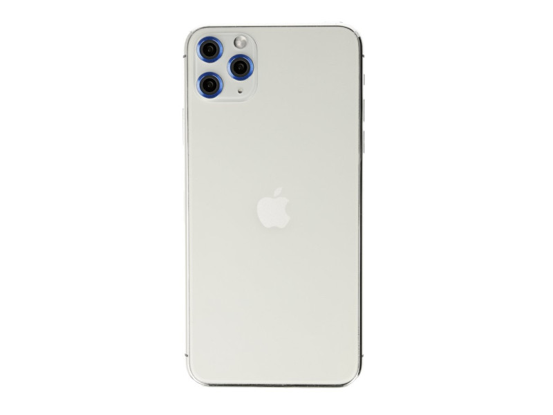 Newface iPhone 11 Pro Max Metal Kamera Lens - Lacivert