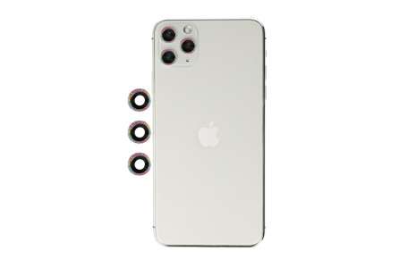 Newface iPhone 11 Pro Max Shine Kamera Lens - Rainbow