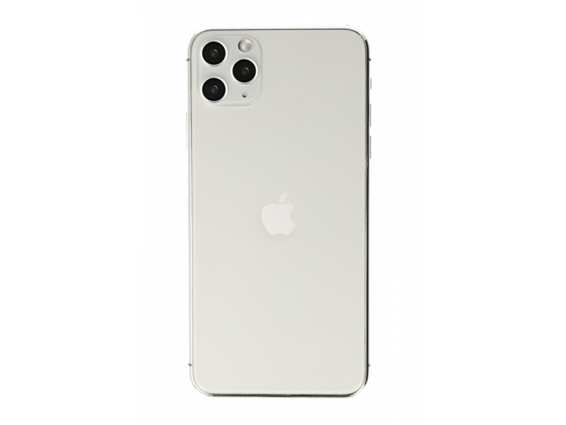 Newface iPhone 11 Pro Max Metal Kamera Lens - Gümüş