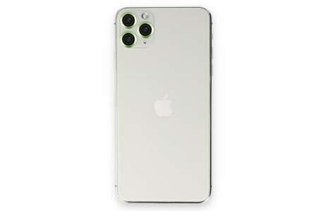 Newface iPhone 11 Pro Metal Kamera Lens - Yeşil