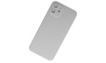 Newface iPhone 12 Kılıf 360 Full Body Silikon Kapak - Gümüş