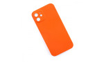 Newface iPhone 12 Kılıf 360 Hayalet Full Body Silikon Kapak - Turuncu