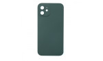 Newface iPhone 12 Kılıf 360 Hayalet Full Body Silikon Kapak - Yeşil