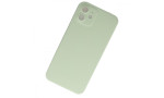 Newface iPhone 12 Kılıf 360 Mat Full Body Silikon Kapak - Açık Yeşil