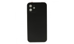 Newface iPhone 12 Kılıf 360 Mat Full Body Silikon Kapak - Siyah