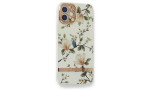 Newface iPhone 12 Kılıf Çiçekli Silikon - Gümüş