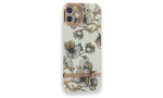 Newface iPhone 12 Kılıf Çiçekli Silikon - Pudra