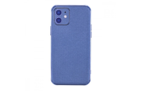 Newface iPhone 12 Kılıf Harbon Silikon - Mavi
