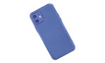 Newface iPhone 12 Kılıf Harbon Silikon - Mavi