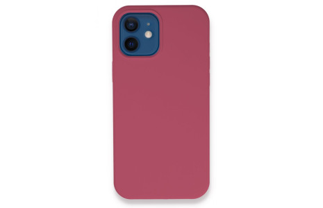Newface iPhone 12 Kılıf Lansman Legant Silikon - Fuşya