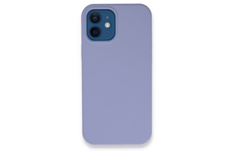 Newface iPhone 12 Kılıf Lansman Legant Silikon - Lila