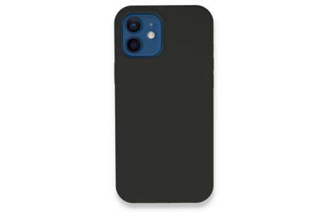 Newface iPhone 12 Kılıf Lansman Legant Silikon - Siyah