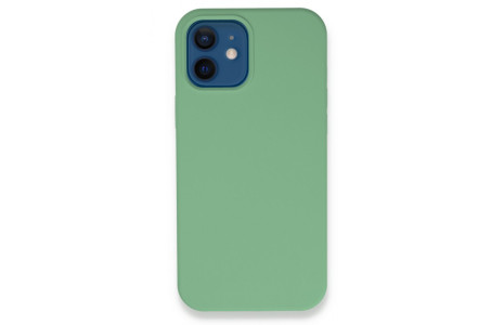 Newface iPhone 12 Kılıf Lansman Legant Silikon - Yeşil