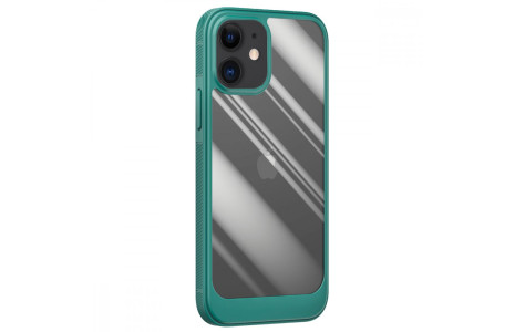 Newface iPhone 12 Kılıf Lion Silikon - Yeşil