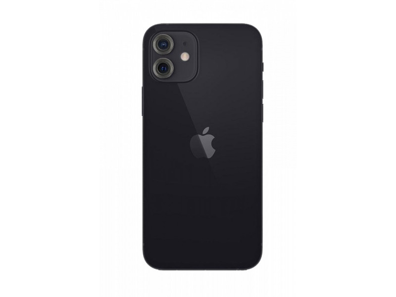 Newface iPhone 12 Mini Metal Kamera Lens - Siyah