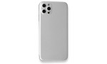 Newface iPhone 12 Pro Kılıf 360 Hayalet Full Body Silikon Kapak - Beyaz