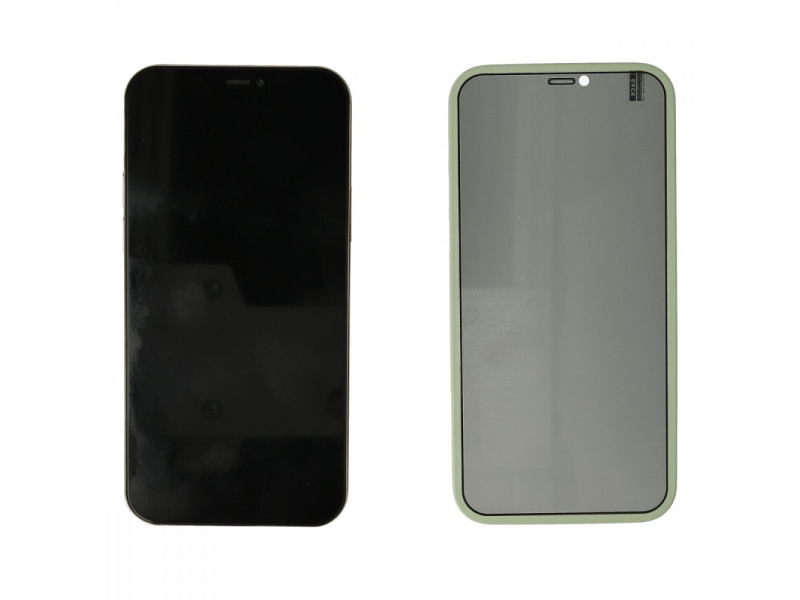 Newface iPhone 12 Pro Kılıf 360 Hayalet Full Body Silikon Kapak - Açık Yeşil