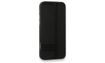 Newface iPhone 12 Pro Kılıf 360 Hayalet Full Body Silikon Kapak - Siyah