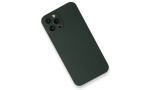 Newface iPhone 12 Pro Kılıf 360 Hayalet Full Body Silikon Kapak - Yeşil