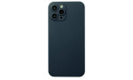 Newface iPhone 12 Pro Kılıf 360 Mat Full Body Silikon Kapak - Açık Mavi