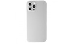 Newface iPhone 12 Pro Kılıf 360 Mat Full Body Silikon Kapak - Beyaz