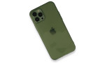 Newface iPhone 12 Pro Kılıf Fly Lens Silikon - Yeşil