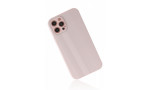 Newface iPhone 12 Pro Kılıf Glass Kapak - Pembe