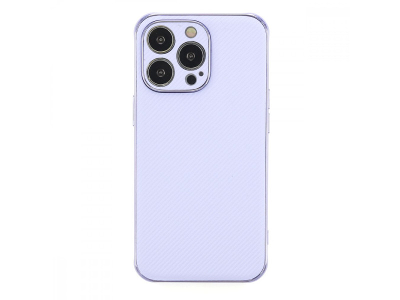 Newface iPhone 12 Pro Kılıf Harbon Silikon - Mor