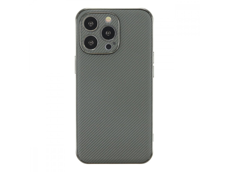 Newface iPhone 12 Pro Kılıf Harbon Silikon - Yeşil