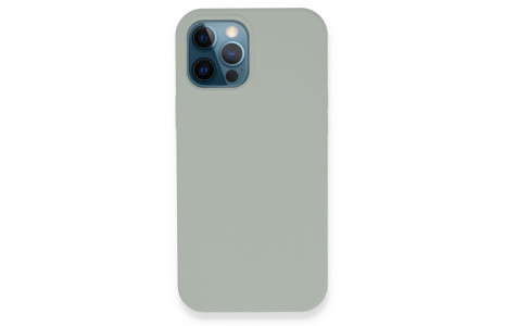 Newface iPhone 12 Pro Kılıf Lansman Legant Silikon - Açık Gri