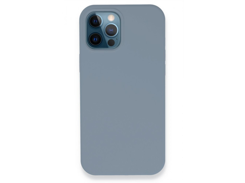 Newface iPhone 12 Pro Kılıf Lansman Legant Silikon - Açık Lila