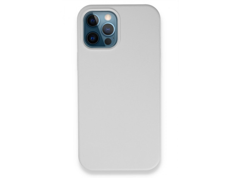 Newface iPhone 12 Pro Kılıf Lansman Legant Silikon - Beyaz