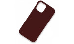 Newface iPhone 12 Pro Kılıf Lansman Legant Silikon - Bordo