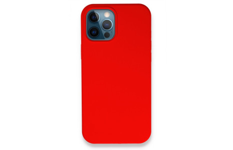 Newface iPhone 12 Pro Kılıf Lansman Legant Silikon - Kırmızı