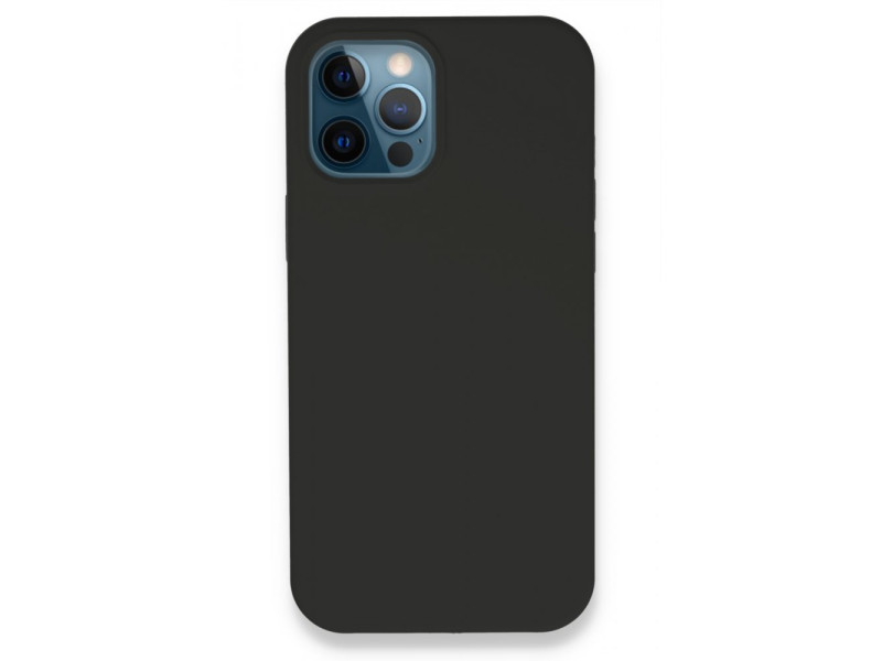 Newface iPhone 12 Pro Kılıf Lansman Legant Silikon - Siyah