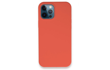 Newface iPhone 12 Pro Kılıf Lansman Legant Silikon - Turuncu