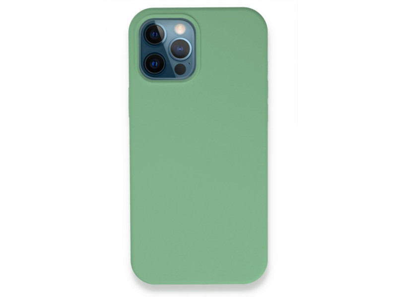 Newface iPhone 12 Pro Kılıf Lansman Legant Silikon - Yeşil