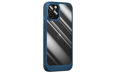 Newface iPhone 12 Pro Kılıf Lion Silikon - Mavi