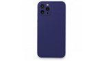 Newface iPhone 12 Pro Max Kılıf 360 Hayalet Full Body Silikon Kapak - Mavi