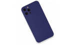 Newface iPhone 12 Pro Max Kılıf 360 Hayalet Full Body Silikon Kapak - Mavi