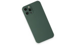 Newface iPhone 12 Pro Max Kılıf 360 Hayalet Full Body Silikon Kapak - Yeşil