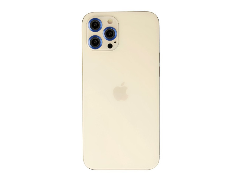 Newface iPhone 12 Pro Metal Kamera Lens - Lacivert