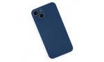 Newface iPhone 13 Kılıf 360 Full Body Silikon Kapak - Açık Mavi